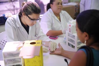 Mais de 180 pessoas realizam teste para detectar hepatite na Sesa