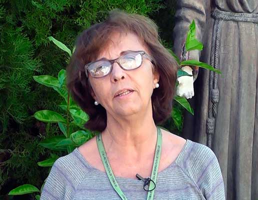 Ana Maria Lemos – Secretária da Pastoral da Arquidiocese de Vitória