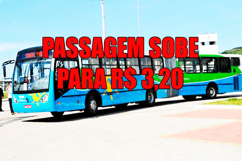 Passagem do Transcol sobe para R$ 3,20 no ano novo