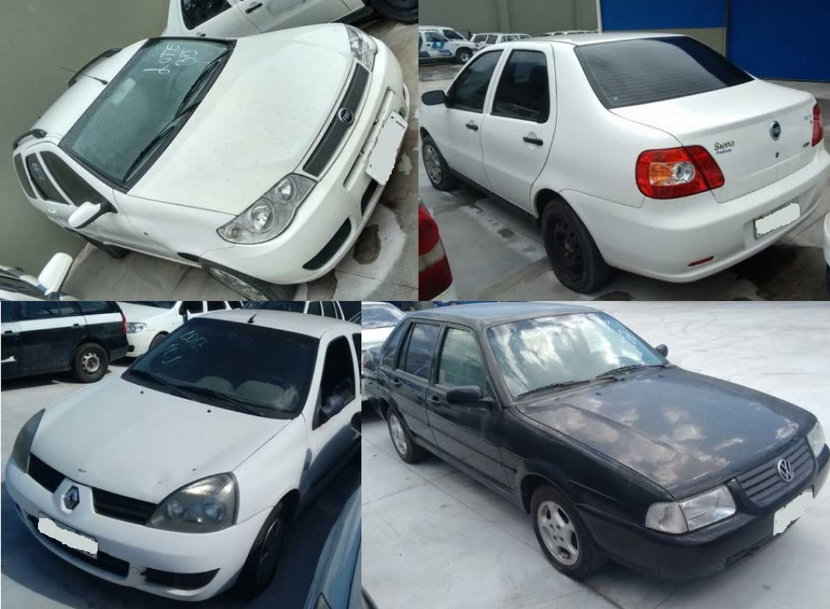 Leilão de Veículos tem lance inicial de 500 reais